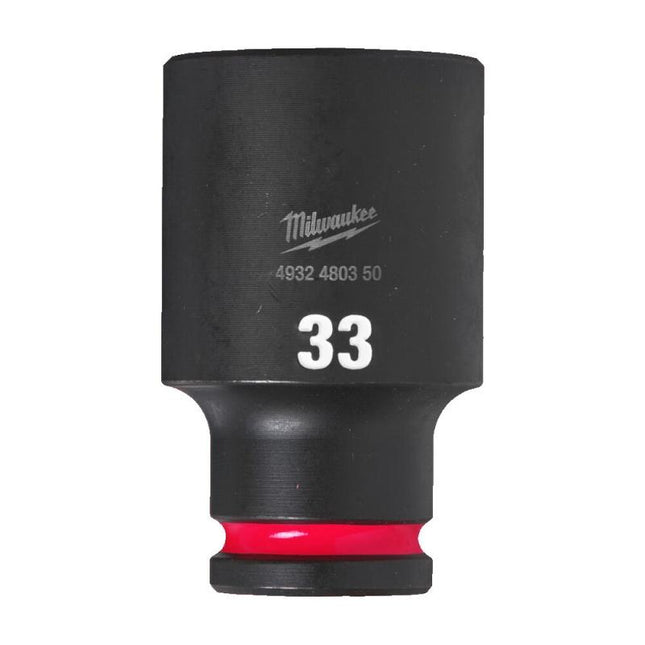 Milwaukee Krachtdop ½” 33mm lang Shockwave- 4932480350
