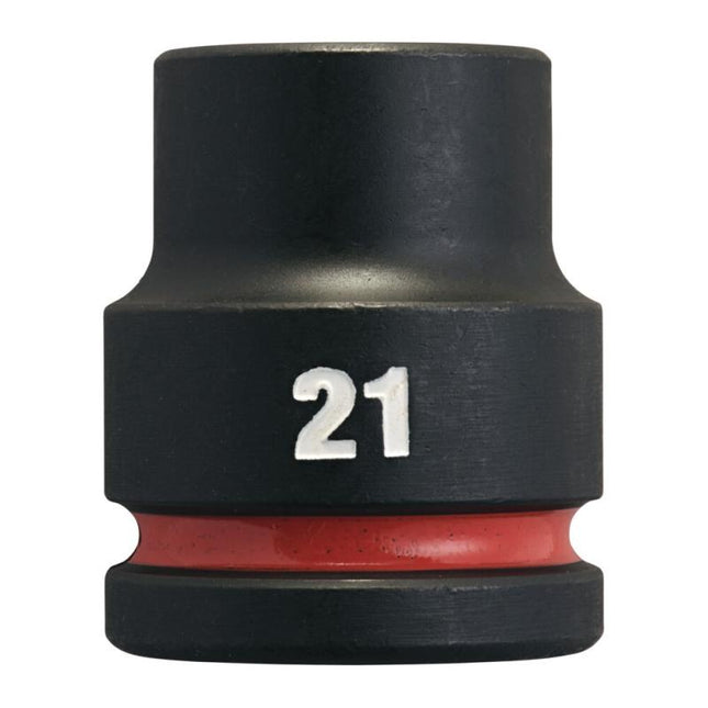 Milwaukee Krachtdop ¾” 21mm kort Shockwave- 4932480363