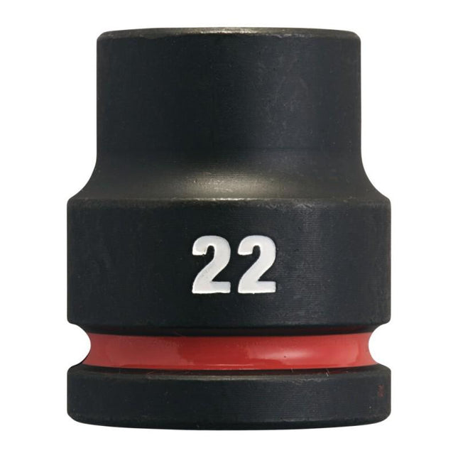 Milwaukee Krachtdop ¾” 22mm kort Shockwave- 4932480364
