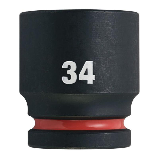 Milwaukee Krachtdop ¾” 34mm kort Shockwave- 4932480371
