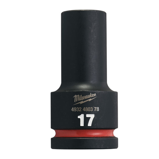 Milwaukee SHOCKWAVE™ Krachtdop 3/4" lang 17 mm- 4932480378