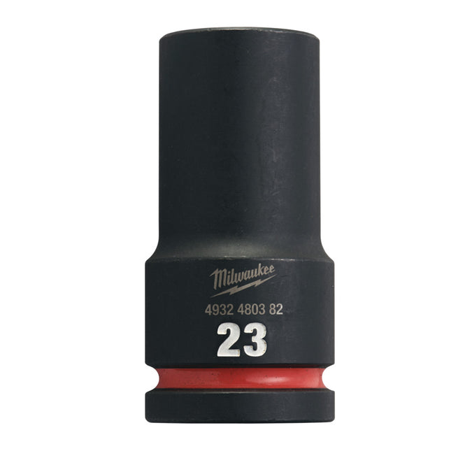 Milwaukee SHOCKWAVE™ Krachtdop 3/4" lang 23 mm- 4932480382