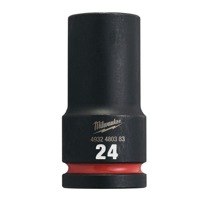 Milwaukee SHOCKWAVE™ Krachtdop 3/4" lang 24 mm- 4932480383