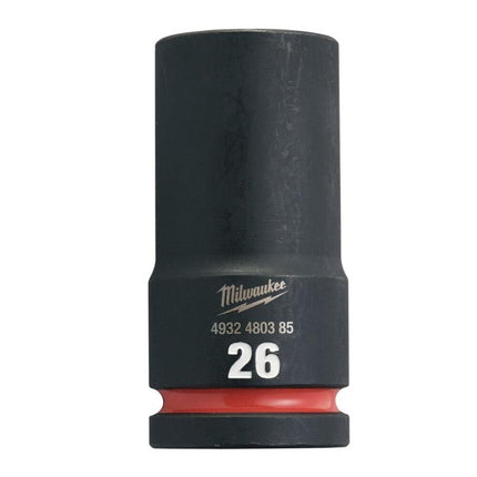 Milwaukee SHOCKWAVE™ Krachtdop 3/4" lang 26 mm- 4932480385