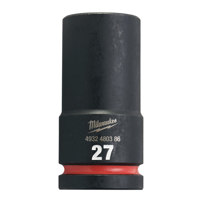 Milwaukee Krachtdop ¾” 27mm lang Shockwave- 4932480386
