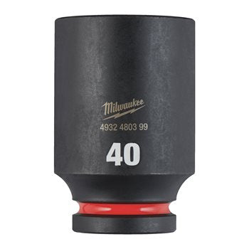 Milwaukee Krachtdop ¾” 40mm lang Shockwave- 4932480399