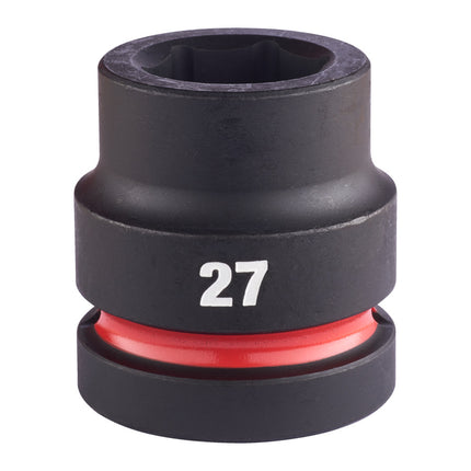 Milwaukee Krachtdop 1” 27mm kort Shockwave- 4932480408