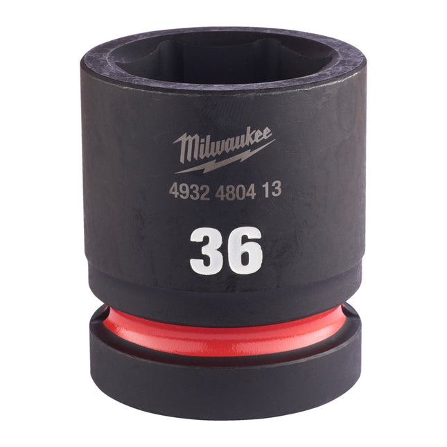 Milwaukee Krachtdop 1” 36mm kort Shockwave- 4932480413
