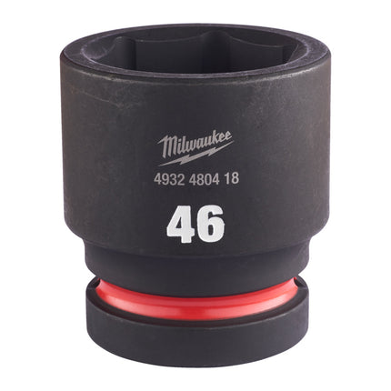Milwaukee Krachtdop 1” 46mm kort Shockwave-4932480418
