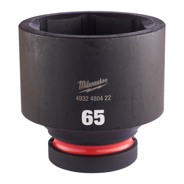 Milwaukee Krachtdop 1” 65mm kort Shockwave- 4932480422