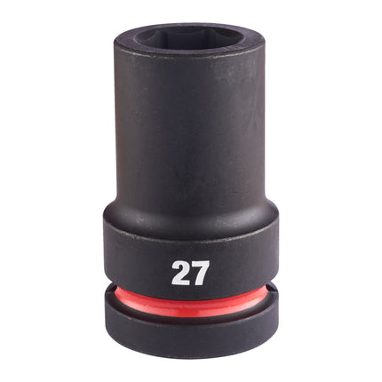 Milwaukee Krachtdop 1” 27mm lang Shockwave- 4932480424