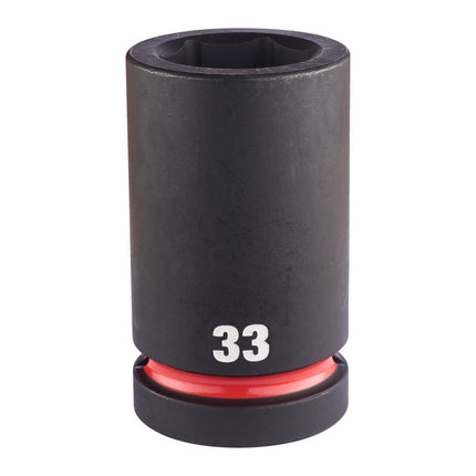 Milwaukee Krachtdop 1” 33mm lang Shockwave- 4932480427