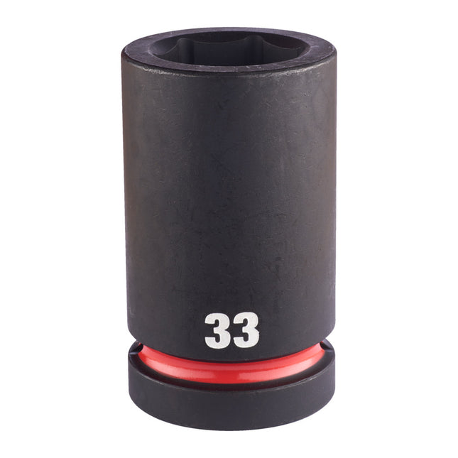 Milwaukee Krachtdop 1” 33mm lang Shockwave- 4932480427