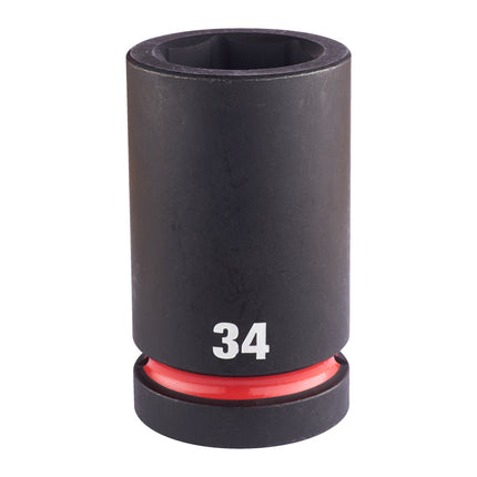 Milwaukee Krachtdop 1” 34mm lang Shockwave- 4932480428