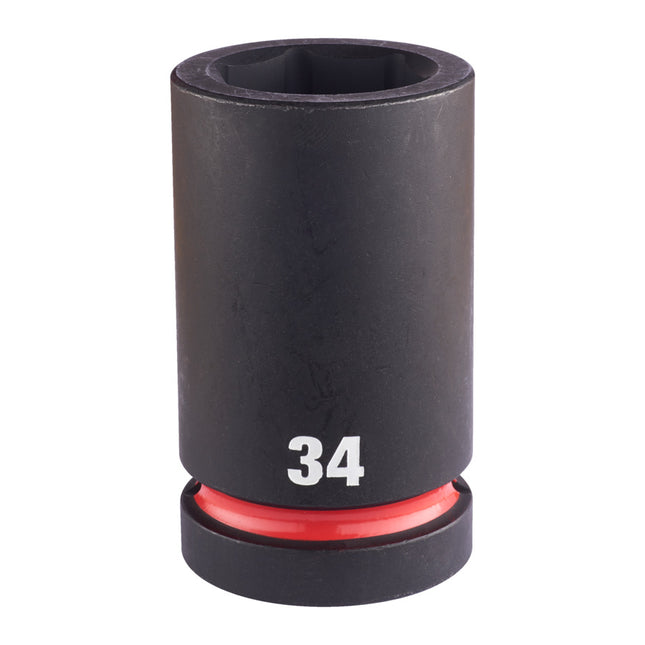 Milwaukee Krachtdop 1” 34mm lang Shockwave- 4932480428