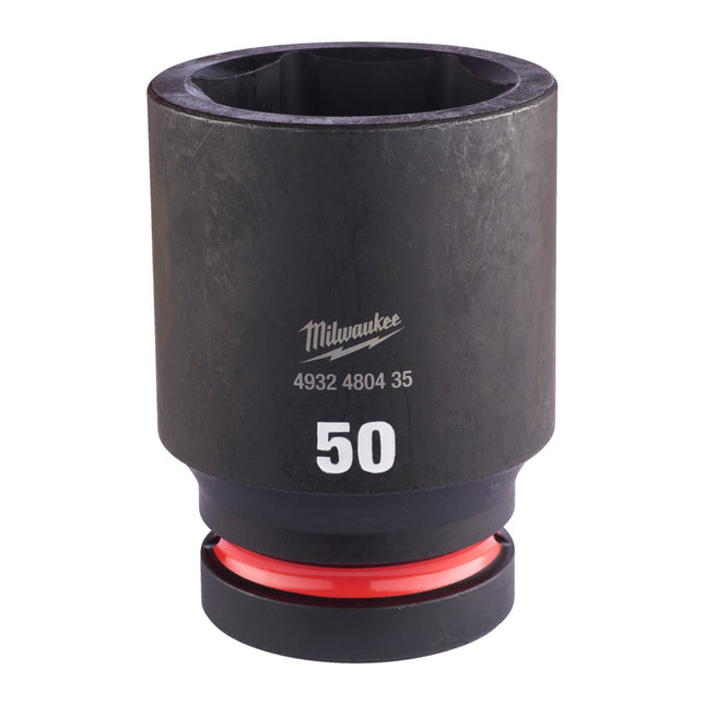 Milwaukee Krachtdop 1” 50mm lang Shockwave- 4932480435
