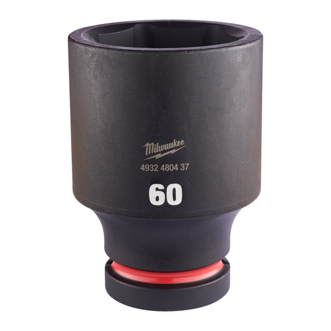 Milwaukee Krachtdop 1” 60mm lang Shockwave- 4932480437
