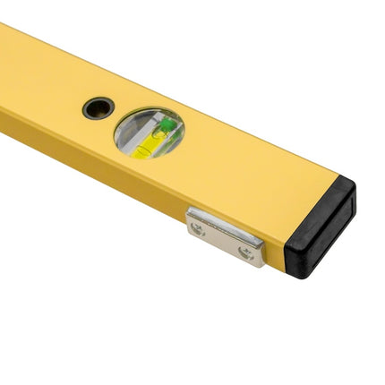 LABORA GOLD Waterpas 150 cm dikwandig aluminium, 4 libellen en stelvoetjes - 960116