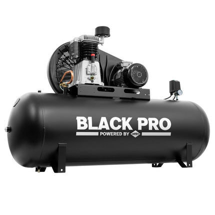 BLACK PRO NB7/500 twee-cilinder compressor, 500L, 11 bar, 652L/min, 400V - 360117