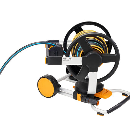 FISKARS Slanghaspel Manueel XL met wielen, inclusief 20m slang - 1062256