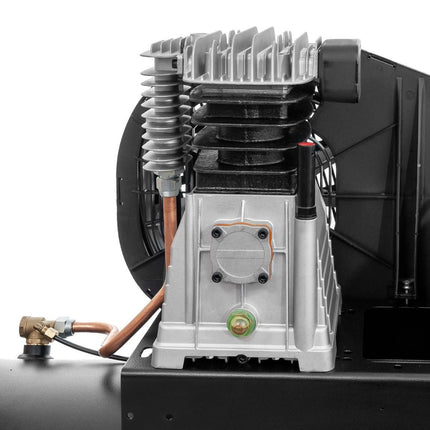 BLACK PRO B3800B/200 twee-cilinder compressor, 200L, 10 bar, 368.2L/min, 400V - 360110