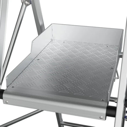 Tubesca Sherpascopic verstelbaar werkplatform 5-7 treden aluminium - 1702272961