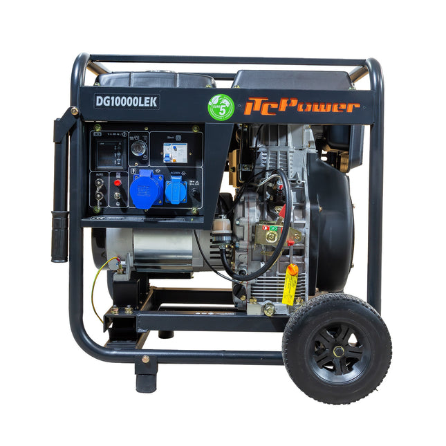 ITCPOWER DG10000LEK diesel generator 8000W 230V - (Stage V)