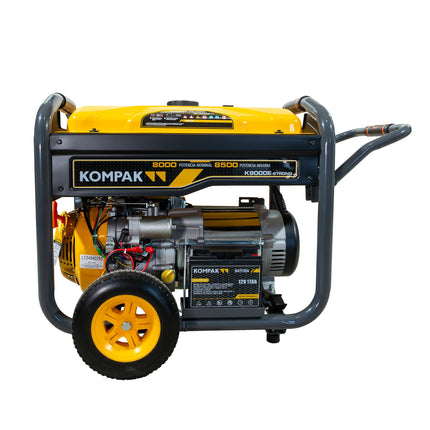 KOMPAK K9000E-STRONG benzine-aggregaat 8000W 230V