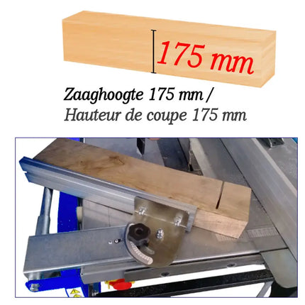 Gröbe werfzaagmachine Fusion 500 - 4 PK - 400V - GRO-11301