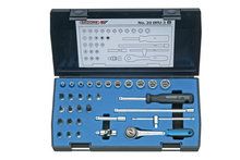 Dopsleutelset 1/4"" 32-dlg 6-kant IN-IS-PH-PZ Gedore