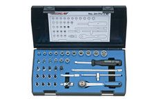 Dopsleutelset 1/4"" 36-dlg 6-kant IN-TX-ITX Gedore