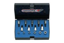 Dopsleutel-schroevendraaierset 1/4"" 15-dlg TORX Gedore