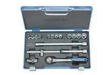 Dopsleutelset 3/8"" 17-dlg UD 6-19 mm Gedore