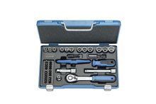 Dopsleutelset 3/8"" 40-dlg IN-IS-PH-PZ-TX-XZN Gedore