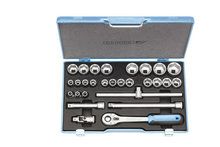 Dopsleutelset 1/2"" 28-dlg 10-32 mm Gedore