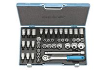 Dopsleutelset 1/2"" 42-dlg Gedore