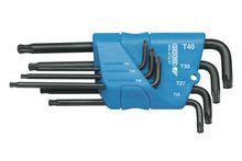 Stiftsleutelset 7-dlg TORX T10-T40
