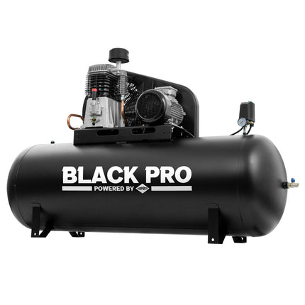 BLACK PRO NB7/500 twee-cilinder compressor, 500L, 11 bar, 652L/min, 400V - 360117