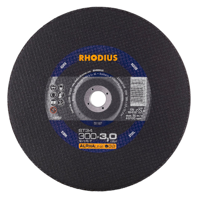 Rhodius- ST34- Doorslijpschijf- 350x3,0x25,40- 201514