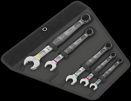 Wera 6003 Joker 5 Imperial set 1 Ringsteeksleutelset