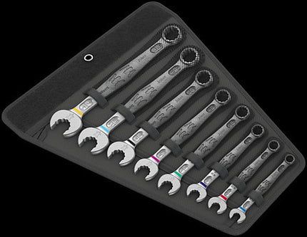 Wera 6003 Joker 8 Imperial set 1 Ringsteeksleutelset