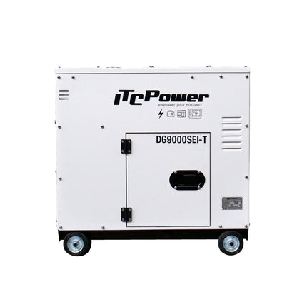 ITCPOWER DG9000SEi-T stille diesel inverter generator 6000W 230V/400V