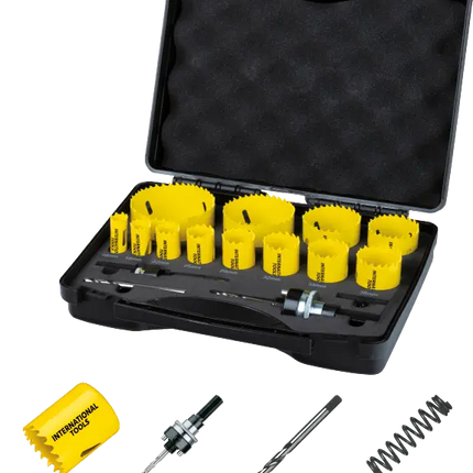 International Tools ECO PRO HSS-Co 8% Bi-Metal gatzagen set 16 tot 76mm