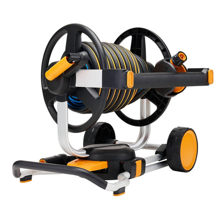 FISKARS Slanghaspel Manueel XL met wielen, inclusief 20m slang - 1062256