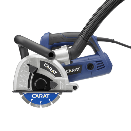 Carat sleuvenzaagmachine 1700 watt, incl. 2 diamantzagen - SL-125150