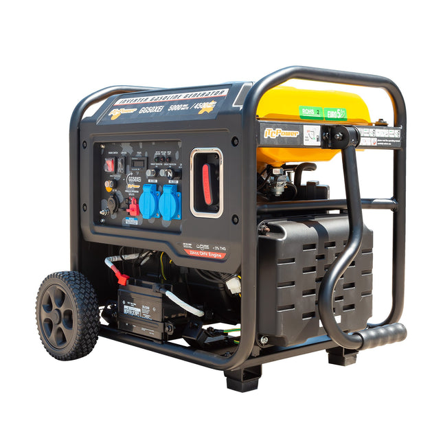 ITCPOWER GG50XEi inverter aggregaat 4500W 230V- (elektrische start)