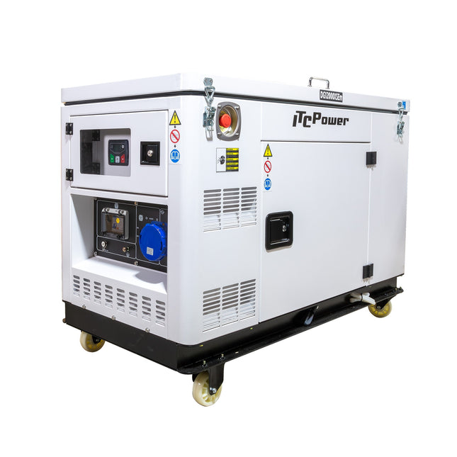 ITCPOWER DG12000XSEM diesel generator 9000W 230V- (watergekoeld)