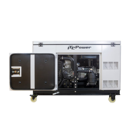 ITCPOWER DG12000XSEM diesel generator 9000W 230V- (watergekoeld)