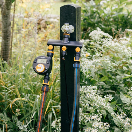 FISKARS Kraankoppeling 3-weg waterverdeler On/Off - 1027090
