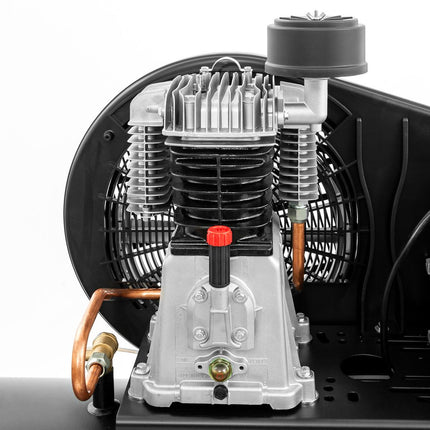 BLACK PRO NB7/500 twee-cilinder compressor, 500L, 11 bar, 652L/min, 400V - 360117